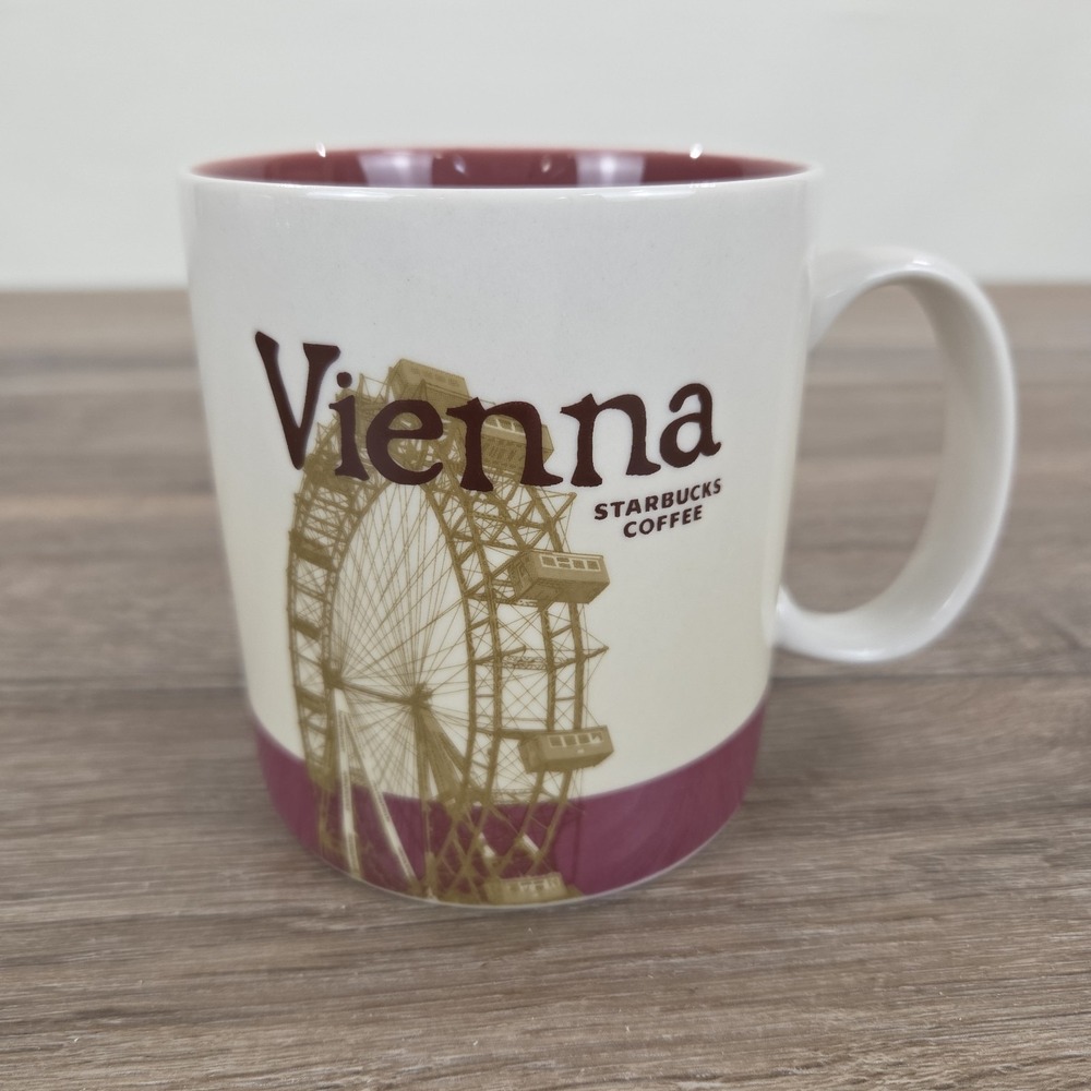Starbucks Coffee Vienna Mug Global Icon Collector Series 16 oz  2008 City Cup